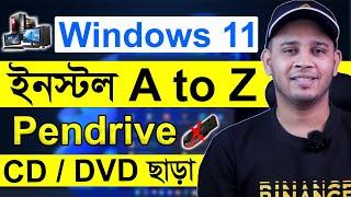 Windows 11 Setup Without Pendrive | How To Install Windows 11 Without Pendrive / DVD Step By Step