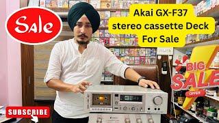 Akai GX-F37 stereo cassette deck for sale #trending #akai #cassetteplayer #youtube #cassette #vlog