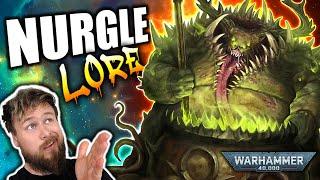 Nurgle, The Chaos God Of Plagues & Love? - Deep Dive! | Warhammer 40K Lore