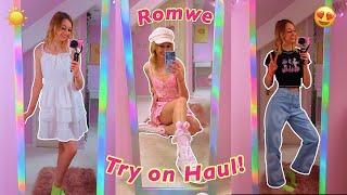 HUGE ROMWE TRY ON HAUL 2022! *creating my DREAM Spring Wardrobe!* | Rhia Official