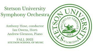 Stetson University Symphony Orchestra 12/1/2023