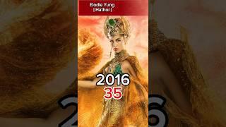 Gods of Egypt 2016 vs 2024 #GodsOfEgypt #ThenVsNow #MovieCast #MovieMagic #youtubeshorts #movie