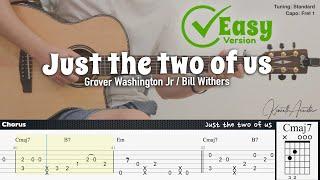 Just the two of us (Easy Version) - Grover Washington Jr/ Bill Withers | Fingerstyle Guitar