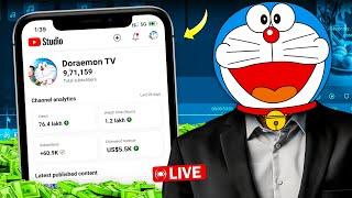 Uploaded Doraemon For 4 Days Challenge ( Shocking ResultDoraemon Upload Without Copyright Strike