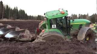 Ny lyckad bärgning  av en JOHN DEERE 7530.