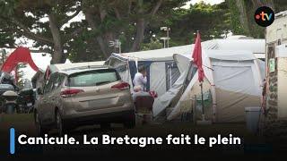 Canicule. La Bretagne fait le plein