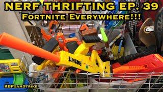 KBFoamStrike's NERF THRIFTING Vlog EP. 39: Fortnite Blaster Deals EVERYWHERE!!!