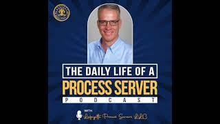 What hours can a process server serve you?