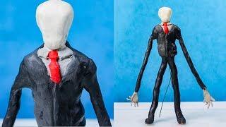 СЛЕНДЕРМЕН ИЗ ПЛАСТИЛИНА | Slender man Plasticine Tutorial