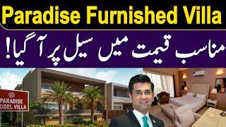 Bahria Paradise Furnished Villa | 500 Yards House for Sale | 500 Yards Villas In bahria town karachi