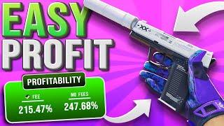 PROFITABLE Trade Ups WITHOUT Sniping! (683%)