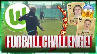 So gut sind Wolfsburg Profis ️ | Bilal Kamarieh Fußballchallenge