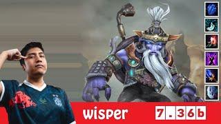 [DOTA 2] OG.Wisper the DARK SEER [OFFLANE] [7.36b]