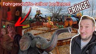 VERRÜCKTER Freizeitpark ohne RIDE OPERATOR - Alles selber STEUERN! Funny World Germany 2025