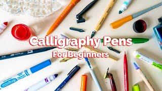 Best Calligraphy Pens For Beginners (Blackletter, Brush Lettering & Copperplate)