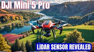 DJI Mini 5 Pro Leaks - LiDAR Sensor Finally & Exciting Features Revealed!