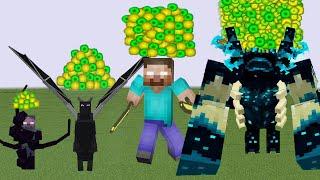 which all minecraft bosses and herobrine will give more xp?