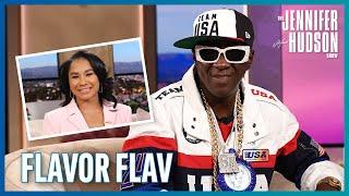 The Incredible Act Flavor Flav Did for Olympian Jordan Chiles