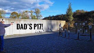 Dad, Shooting His New KelTec P17 For the First Time