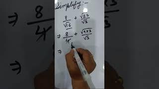 simplify  #shorts #maths #learnmathswithhardeep #youtubeshorts #basicmaths