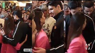 LoveBirds ‍️‍ #sidkiara Moment  #sidharthmalhotra #kiaraadvani at #bhoolbhulaiyaa2 Screening