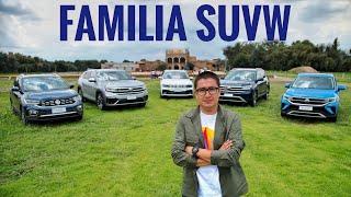 Volkswagen y la familia SUVW: T-Cross, Taos, Tiguan, Teramont y Cross Sport