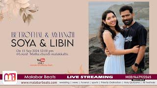 Soya & Libin | BETROTHAL & MYLANCHI | 11.09.2024 | malabar beats