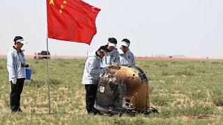 Raumfahrt-Erfolg für China: Mondsonde wieder auf der Erde