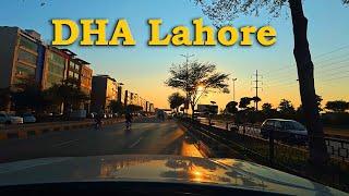 Drive experience in DHA Lahore, Pakistan