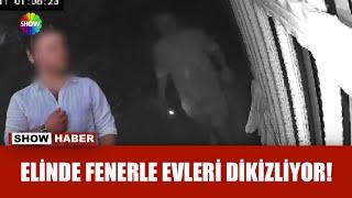 Pencerelerden evlerin içine bakıyor