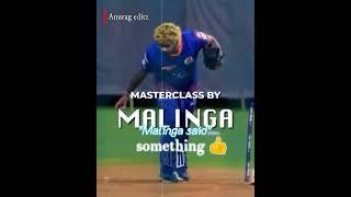 Masterclass by Malinga |Anurag editz||