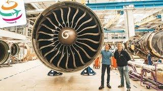 Triebwerkswartung hautnah! MTU Maintenance Hannover | YourTravel.TV