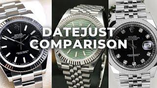 The Ultimate Rolex DateJust comparison! Which one should you choose?!