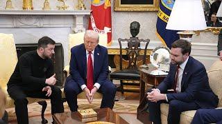 Trump-Zelenskyy meeting gets heated: FULL VIDEO