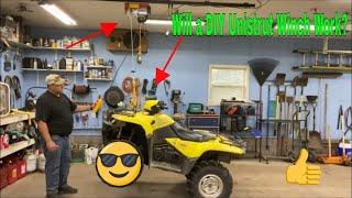 DIY Unistrut Trolley Winch for Garage