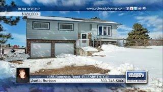 1056 Buttercup Road  ELIZABETH, CO Homes for Sale | coloradohomes.com