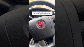 Fiat Ducato/Citroen Relay/Peugeot Boxer Inertia fuel cut off switch location #inertia