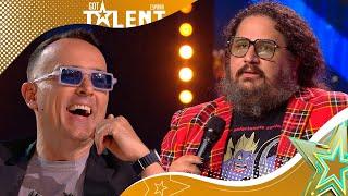 PASE DE ORO al humor que ha hecho REÍR a Risto Mejide | Audiciones 1 | Got Talent España 2023