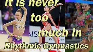 Rhythmic gymnastics leotards / fashion parade