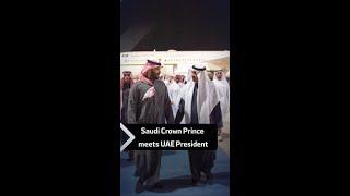 Saudi Crown Prince meets UAE President