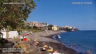 LIVE Cam: Praia Formosa Beach by Frente MarFunchal | Madeira-Web
