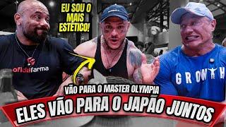 BALESTRIN VAI LEVAR O GIGA E O TOGURO PARA O JAPÃO PARA COMPETIR - MASTERS OLYMPIA !!!