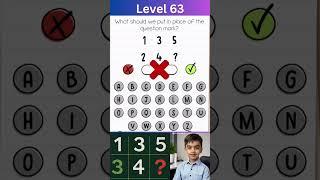 Level 63 : Number Puzzle Quest - Crack the Code and Find the Missing Link! #viral #Logic #puzzlegame