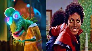 Michael Jackson Thriller and Sing Thriller Comparison