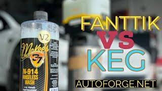 Which Sprayer Is Best For Waterless Wash?  Detailing Keg Vs FANTTIK/ McKee’s 37/ Autoforge.net