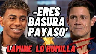  LAMINE YAMAL LLAMA BASURA A EDU AGUIRRE Y DEFIENDE A MESSI - DESTROZA Y HUMILLA AL CHIRINGUITO