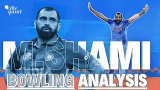 Mohammad-Shami Bowling Action Analysis | Fast Bowling Tips