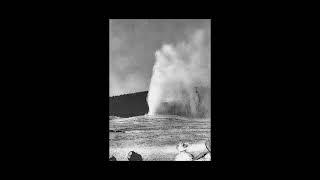 Art of smhickel: Oldfaithful Yellowstone National Park, circa 1969