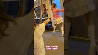 O adevărată bucurie să te întâlnești cu Andra Gogan la metrou! |TEO Ștefan #foryou #dance #subway