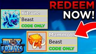 *NEW* ALL WORKING CODES FOR BLOX FRUITS UPDATE 20! ROBLOX BLOX FRUITS CODES
